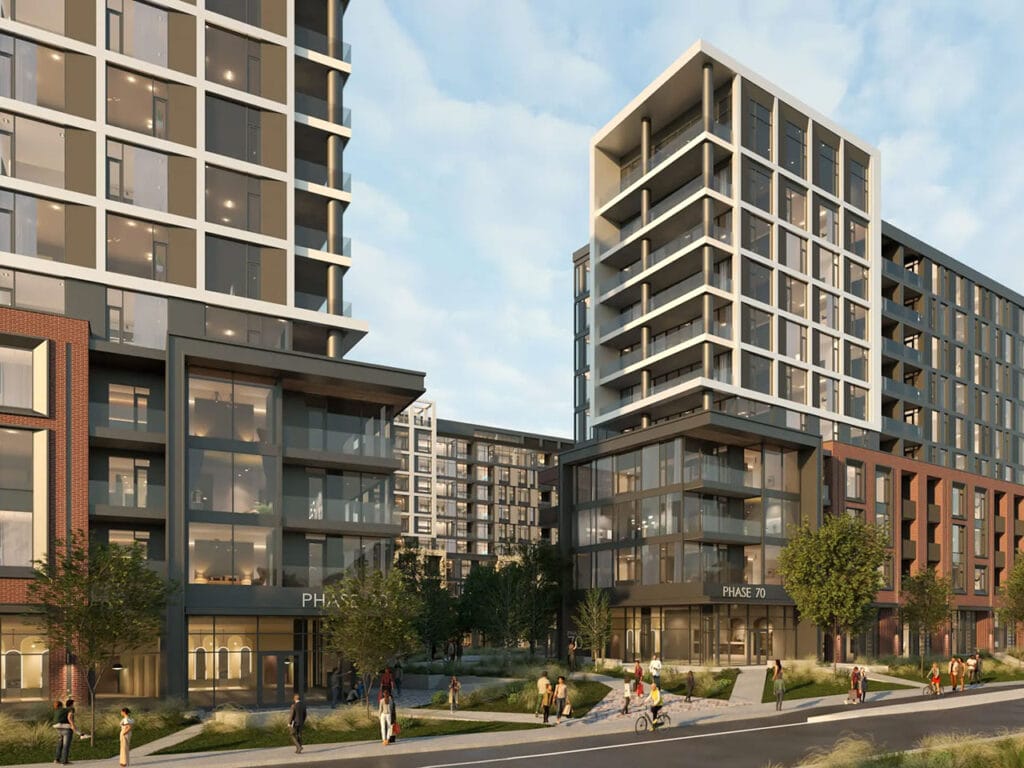 Immeubles en copropriété du projet Zénith