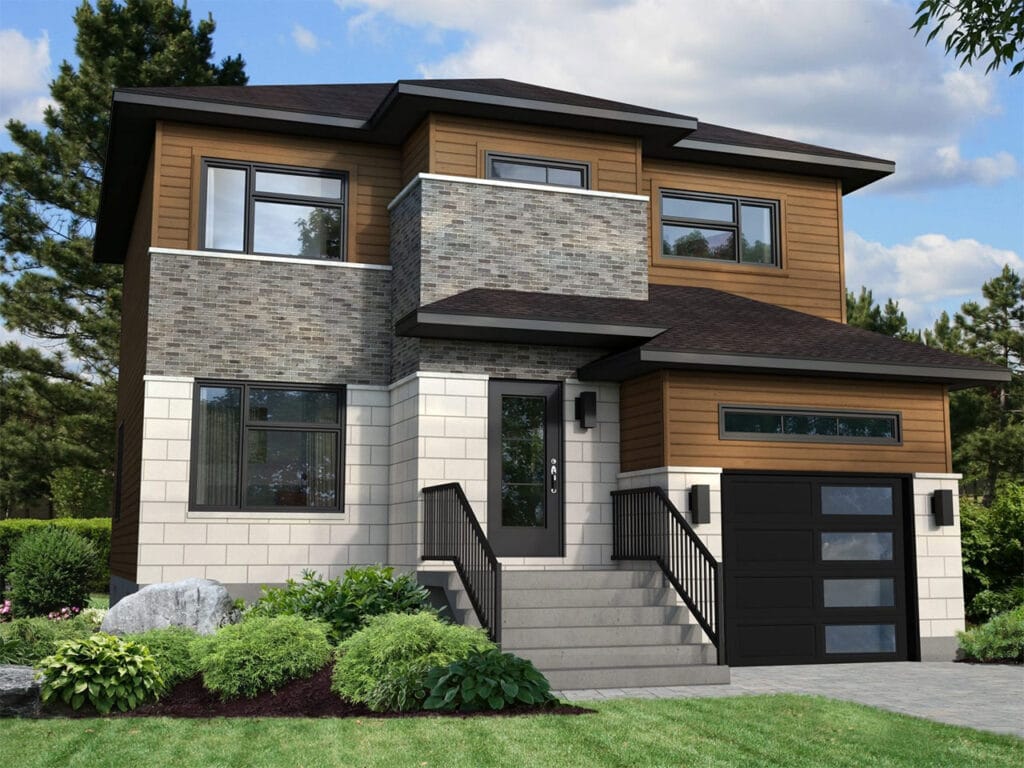 Le Saphir single-family home built by Solico