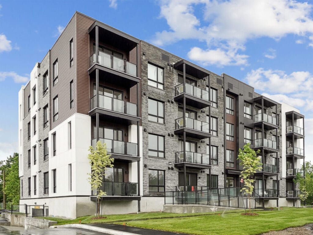 Multi-unit building built by Solico at 55 rue Nancy-Elliott, Aylmer