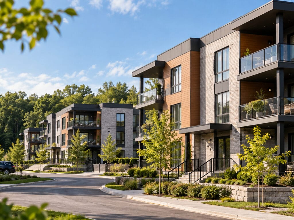 Modern income property in a residential neighbourhood